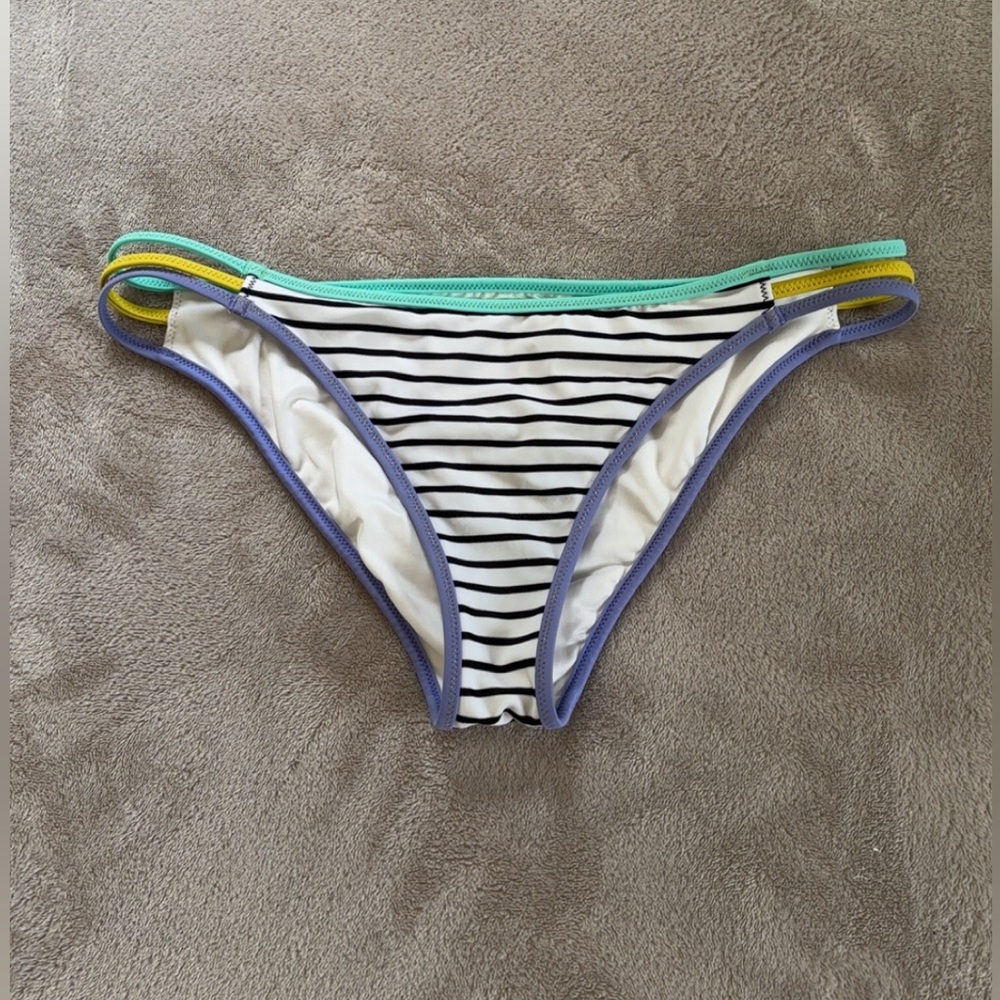 Victoria’s Secret Striped Cheeky Bikini Bottoms